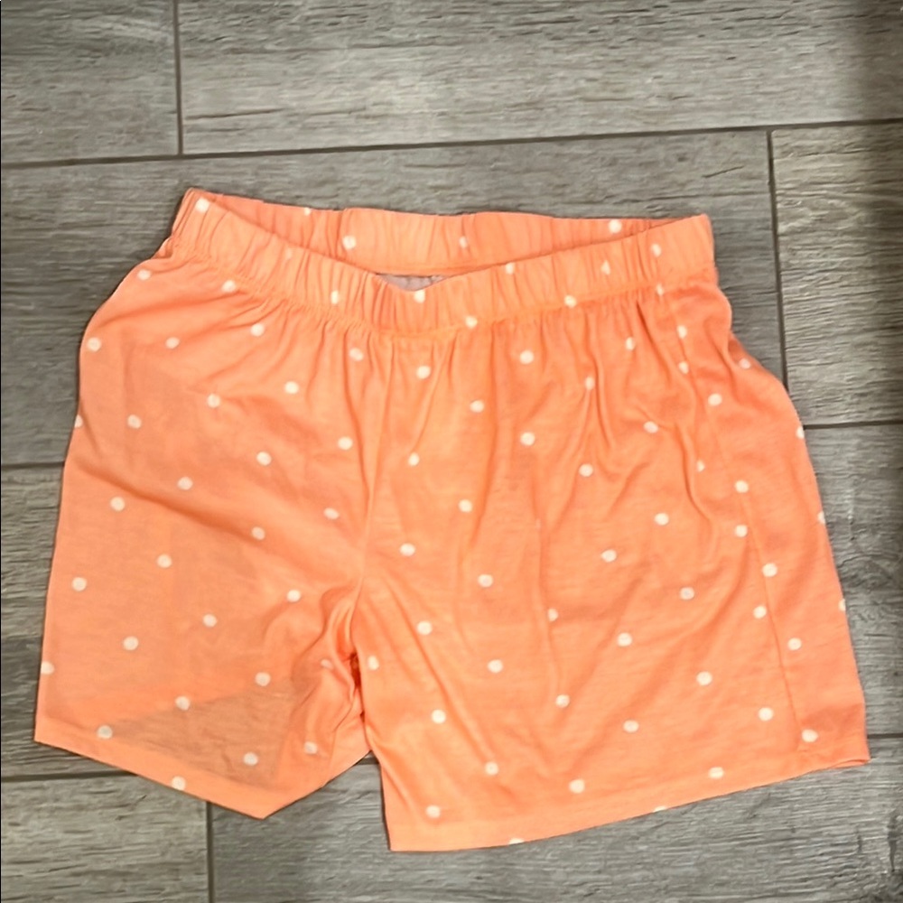 Cat & Jack Orange Polka Dot Pajama Bottoms